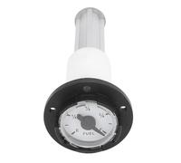 Tbest Gas Cap High Accuracy Temperature Resistant Sealed Mechanical Fuel Cap Meter with Float for Yachts Cars Trucks ATVs Aluminum Alloy PP Standard 5 Hole Installation (150mm)