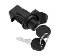 Tbest Glove Box Latch Glove Compartment Latch Box Lock Truck Tool Lock Auto Rebound Push Button Black PA for Truck Toolboxes Carts Boat Boxes