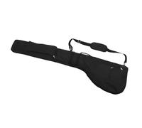 Tbest Golf Club Bag Stylish Classic Large Capacity Nylon Wear Foldable Travel for 5 7 Clubs