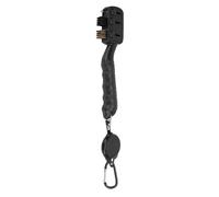 Tbest Golf Club Cleaning Brush Multifunctional Retractable 3 Holes Non Slip Handle Cleaner Tool for Golf Enthusiasts