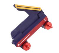Tbest Golf Swing Precision Trainer Blue Compact Portable Swing Path Trainer Plastic Aluminum Alloy Lightweight Training Aid with Storage Bag