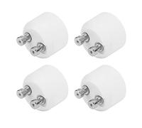 Tbest GU10 to MR16 Lamp Holder, 4PCS GU10 to MR16 Adapter Socket LED Light Converter Adapter Bulb Holder for LED Halogen Lamp