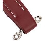 Tbest Guitar Amplifiers Trade Sustainably Roughly Structured PU Leather Strap for -speakers, Musical Instrument Accessories