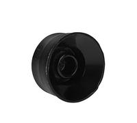 Tbest Guitar Knob Set with Colored Scales (Black Panel White Letters)