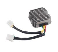 Tbest GY6 125/150/ 4-Stroke Regulator Rectifier, 6-Wire Voltage Regulator for Scooters Quads ATVs Mopeds with 11 Pole Stator, Designed with Heat Sink Fins, Original Standard