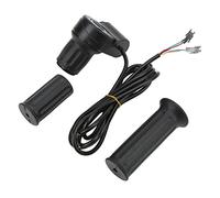 Tbest Half Grip Twist Throttle, Universal 3 Speed Control for Electric Bike Scooter, with Linear Hall 12V-99V Accelerator Grip