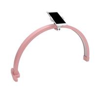 Tbest Half Moon Light 22 Inch Foldable Adjustable Brightness 3200 to 5600K Color Temperature Shadowless Desk Lamp for Beauty Professionals ABS Aluminum Alloy (UK Plug)
