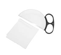 Tbest Handheld Diopter Filter Special Blur Effects Half Moon Split Focus Lens for Close Up Photography Camera Accessories 150mm Optical Glass Aluminum Alloy