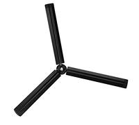 Tbest Handheld Stabilizer Support Mini Tripod Compatible with Osmo Mobile 2 Feiyu Plastic Metal Black 7.1 Inch Travel Photography