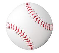 Tbest Handmade Soft Baseball 9 Inch PVC Leather with Rubber Inner for Training & Practice, Stitched Softball for Youth Beginners, Wooden & Aluminum Compatible