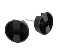 Tbest Hard Top Panel Mounting Knob Screws Heavy Duty Black Plastic Metal Replacement Parts for JK Unlimited 2 4 Door 2007 2019 Models Set of