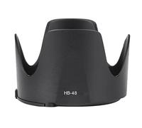 Tbest HB48 Plastic Camera Mount Lens Hood for AFS 70200mm F2.8G ED VR II Durable Lightweight Improves Image Prevents Haze Scattered Light Professional Photography Black