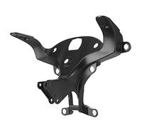Tbest Headlight Fairing Bracket Upper Support Durable Aluminum Alloy Fit YZF R1 2004 2006 Black Direct Replacement