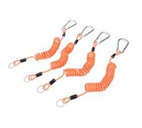 Tbest HEAVY DUTY BREAKAWAY TRAILER CABLE FAST STOPPING CAMPERS RV 4PCS 6FT