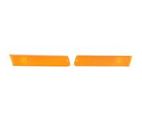 Tbest Here Is The Optimized Listing Content Based on Your Requirements: 1978-1979 Front Bumper Turn Light Lenses Pair Abs Pc Replacement Parking Lights Without Bulbs Yellow (Yellow)