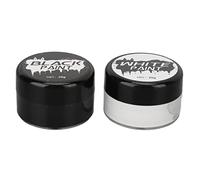 Tbest High -pigmented Black and White Facial Color Conveniently Removed for the Halloween Make -up, Width Use for Meat Flats