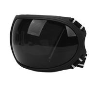 Tbest Horse Racing Goggles, Windproof Sand-Proof Horse Racing Goggles, Bone-Contoured Fit Frame with Adjustable Strap, Sponge Padding for Equestrian Training (Gray)