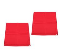 Tbest Horse Training Flag 2PCS - Abrasion Nylon Equestrian Training Tool with Vibrant Colors for Horse Attention & Engagement - Lightweight Portable Design for Riding Practice & Garden (Red)