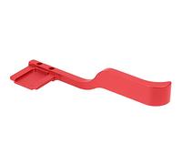 Tbest Hot Shoe Thumb Grip Aluminum Alloy Ergonomic Finger Holder for A7S3 Camera Accessory Lightweight Durable CNC Anodized (Red)