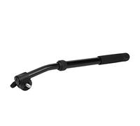 Tbest Hydraulic Pressure Ballhead Stretch Translation Handle Professional Metal Accessory for Studio Location Black 220g