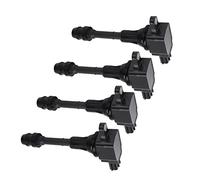 Tbest Ignition Coil Pack Premium Heavy Duty Performance Enhancer for Altima Sentra XTrail L4 2.5L 2002 2013 ABS Plastic 4PCS Set