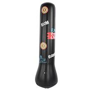 Tbest Inflatable Punching Bag, 1.2m Fitness Tumbler | PVC material, Stable base with water, Stress relief toy for kids