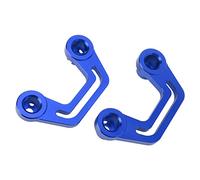 Tbest JL JLU Windshield Light Mounting Bracket Replacement Sturdy Aluminium Alloy Work Light Holder Sahara Rubicon Sport Gladiator JT 2018 2022 2020 2021 2022 Enthusiasts (Blue)