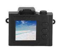 Tbest Keychain Camera Retro Filter Effects 1080P HD Wide Angle Lens 0.96 Inch Screen Compact Digital Camera Video Recorder for Outdoor Adventure Travel Cycling ABS Material (128GB)
