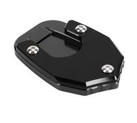 Tbest Kickstand Extension Plate CNC 6063 Aluminum Alloy Enlarged Foot Base Support Replacement For Katana 950 GT 2021 2025 (Black)