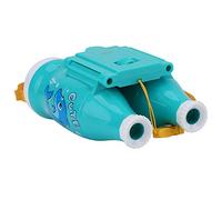 Tbest Kids Binoculars for 6x Magnification Lightweight Educational Toys with & Strap, Blue Preschool Outdoor Learning Toy for Bird Watching (Light Blue)