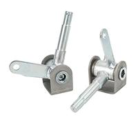 Tbest Kit Go+Kart+Spindle+Set Cart Steering Knuckle Axle 5/8 Wheel Strut 4.5Inx5/8In 2Pcs Right Left Steel Alloy Spindle Bracket Set For Go Kart Accessories