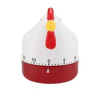 Tbest Kitchen Cooking Alarm, Chicken Timer Mechanical Clock for Home Decor Timing Reminder Egg Timers in Shape of Chicken, Norpro Chicken Timer, Chicken Cook Timer, Chicken Baking Tim