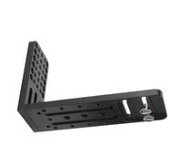 Tbest L Bracket Plate Dslr Stand Stabilizer Professional for Camera Video Shoot Aluminum Alloy Black 370g 20kg Load