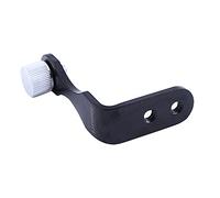 Tbest L Shape Metal Binocular Adapter Mount Tripods Bracket For Telescope Durable Sturdy Aluminum Alloy Construction Reduces Hand Jitter Provides Stable Imaging Universal 1/4 Inch