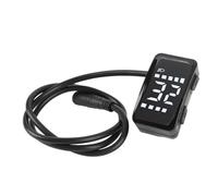 Tbest LCD -Ganzeibergebereich HD Middle Engine, Rain Protection Roller Meter Control Panel, Universal Fit for Electric Scooters Handlebar, Clear Display for Day and Night Use
