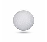 Tbest LED Ball Electronic Lighted Ball with Bright Glow for Night Practice Training Durable Rubber Material 42mm 1Pc Green Blue Red Optional (White)