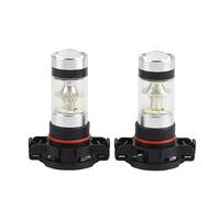 Tbest Led Fog Light Bulbs, 2504 Psx24w 6000K 100W