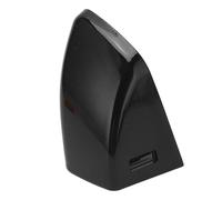 Tbest Left Door Handle Cover 95853187900 for 2011-2018 Driver Side Exterior Door Handle Lock Black Abs Anti-Theft Weatherproof (Black)