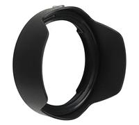 Tbest Lens Hood Bayonet Round Backbuckle Replacement Accessories for RF50mm F1.8 Black EW 65B Durable ABS Material Thread Extinction Design Shading Effect Professional Photography