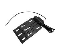Tbest License Plate Relocation Bracket Side Mount Black with Sturdy ABS Aluminum Construction for 883 1200 48 72 Iron Nightster Roadster 2004-2019