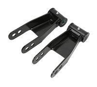 Tbest Lift Shackle 2in Adjustable Alloy Steel Replacement for Cherokee XJ | Fits 1984-2001 Cherokee XJ, Alloy Steel Construction, Adjustable 2-hole Design for Rear Leveling, Smooth Suspension Upgrade