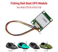 Tbest Lightweight Bait Boat GPS Module for R18 CTV18 V18 C118 with Accurate Positioning, Ideal Replacement Part