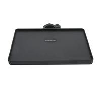 Tbest Live Broadcast ABS Sound Cards -Tablet with Adjustable Terminal for Stage Control Room, Portable Tray for Microphone Stands, 6.50x8.66in