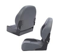 Tbest Luxury Yacht Captain 2PCS Water Sunproof Comfortable Folding Boat with Backrest for Yachts Ships Impact Plastic PVC Leather Aluminum Alloy Hinge