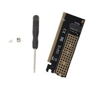 Tbest M.2 NVMe Adapter, PCIe 3.0 Compatibility | Compatible with 2230, 2242, 2260, 2280 drives, Serial ATA 3.0 compliant, Suitable for 7, 8,
