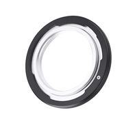 Tbest M42 FD Lens Adapter Premium Durable Infinity Focus Manual Diaphragm Control for FD Mount Cameras A1 F1 AE1 Program Black Alloy