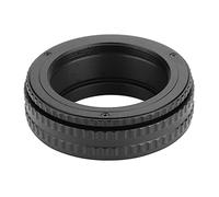 Tbest M42 to Helicoid Adapter Adjustable Focusing Macro Tube Durable Metal Lens for Photography Black Aluminum Alloy 12 17mm 17 31mm 25 55mm 36 90mm (17mm-31mm)