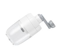 Tbest Manual Ice Maker with Stainless Steel Blades | Portable design, Efficient ice shaving, ABS and PP material, Suitable for home or camping