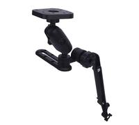 Tbest Marine Electronic Mount 1.5in Ball Base Fish Finder Mounting Plate Adjustable Arm Replacement for Lowrance Humminbird GPS Chartplotters Sturdy Metal Bracket Kayak Boat Yachts