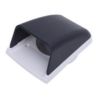 Tbest Marine Intake Exhaust Cowl Ventilator Stylish Look Enhanced Airflow Sturdy Vent Cover RV Yacht (Black and White)